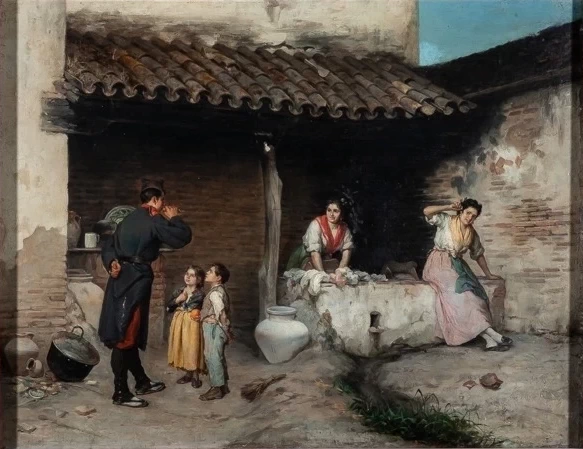 La visita alle lavandaie